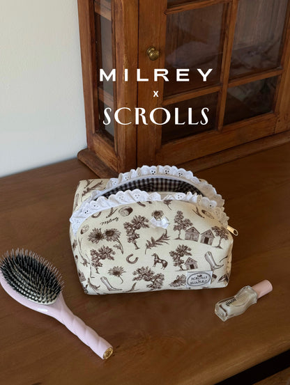 Milrey x Scrolls Countryside Toile