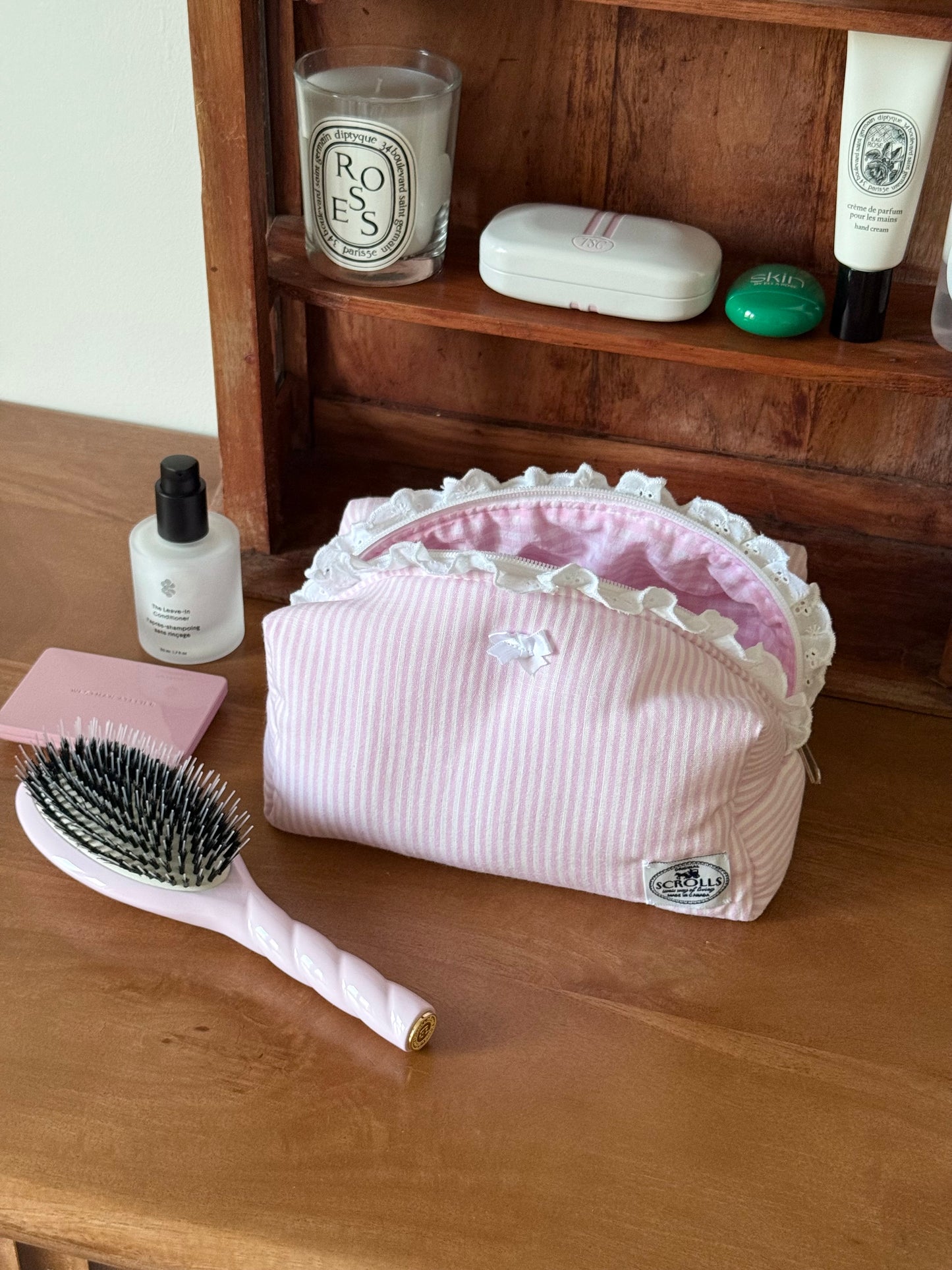 Baby Pink Striped